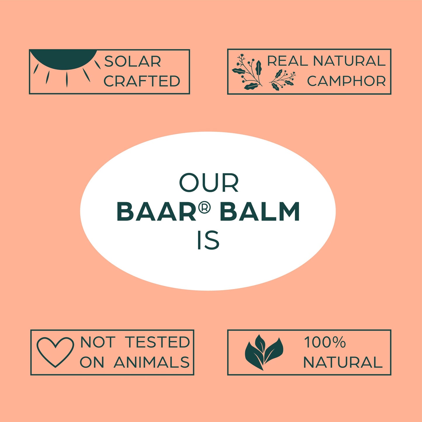Baar Balm Natural Skin Soothing & Protective Balm, 1 Oz Beauty and Personal Care Baar