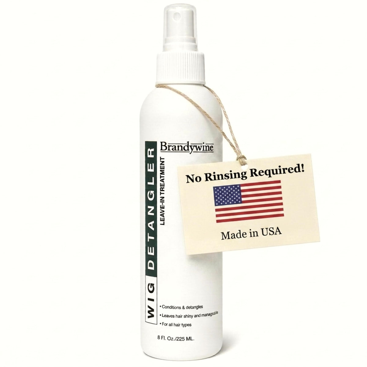 Wig Detangler Spray, Leave In Conditioner for Synthetic & Human Hair