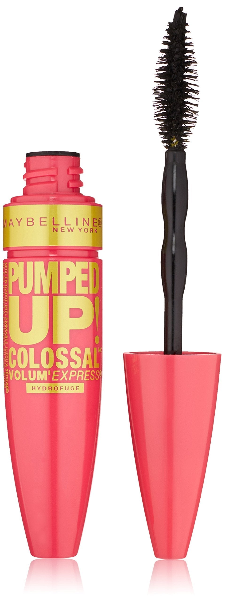 Maybelline Volum' Express Pumped Up! Colossal Waterproof Mascara, Classic Black, 0.32 fl. oz. Beauty & Personal Care MAYBELLINE