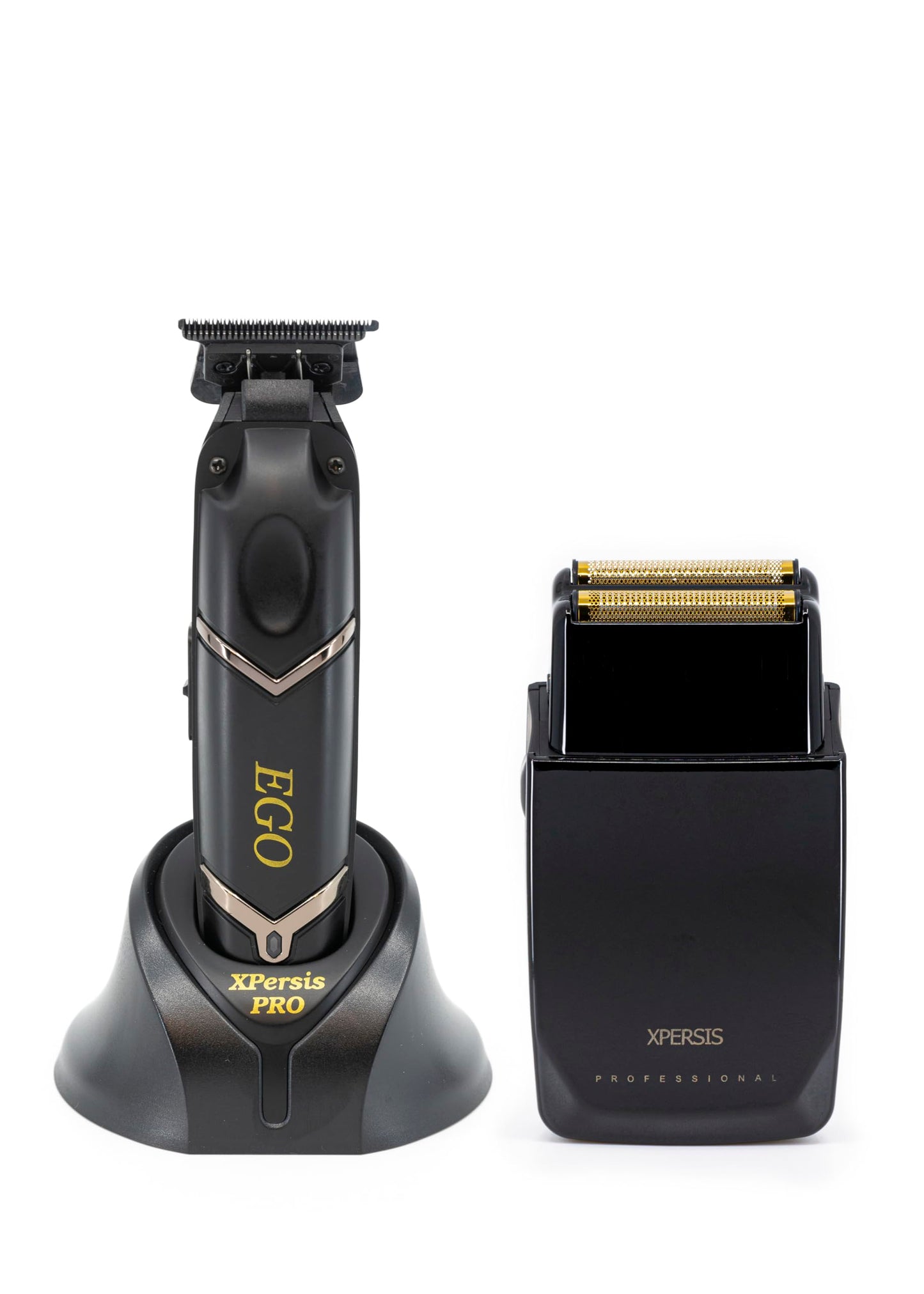XPERSIS PRO EGO Brushless DLC Blade Cordless Hair Trimmers for Barbers, Professional Mens Hair Trimmers + Electric Razor Foil Shaver with Sharp Blades Beauty and Personal Care XPERSIS