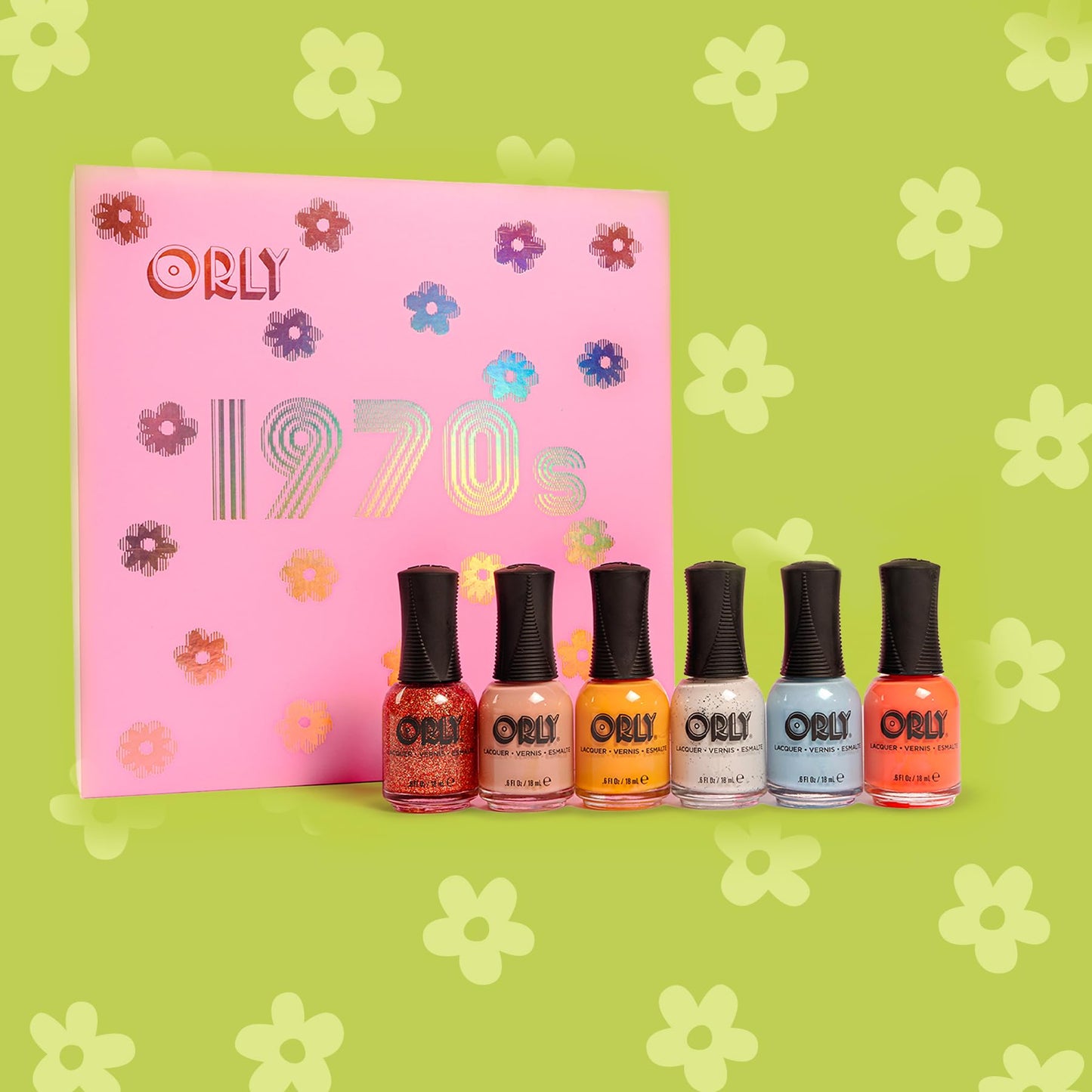 Orly 50th Anniversary 1970s Collection (Acid Trip, 0.6 fl oz) Beauty & Personal Care Orly
