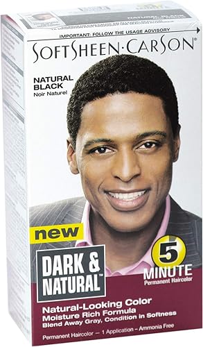 Dark and Natural 5 Minute Permanent Hair Color, Natural Black 1 ea (Pack of 9) Beauty & Personal Care Dark & Natural