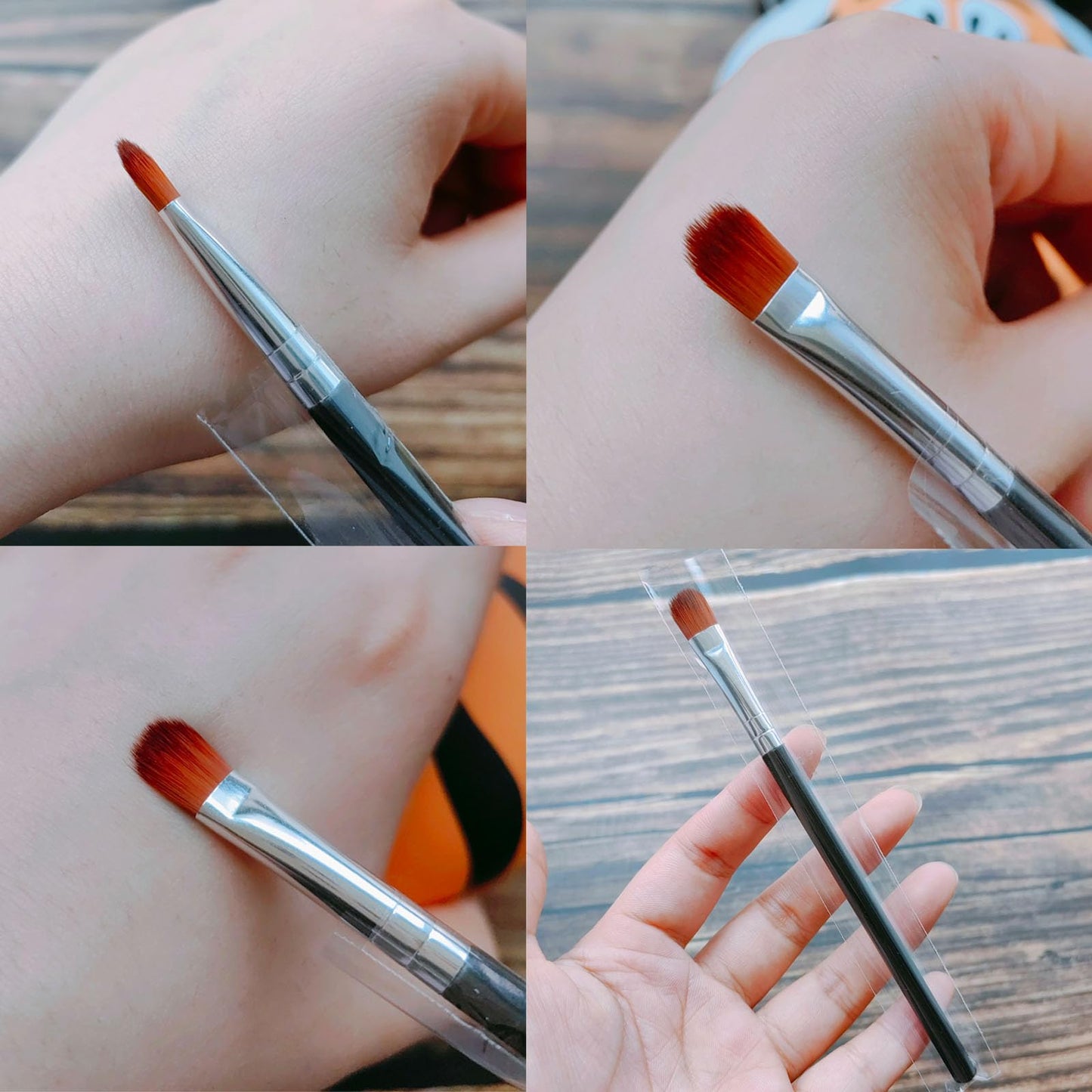 HYMAOME 50pcs Synthetic Eye Shadow Brushes, Blending Brush, Smudging/Shading Eyes Applicator, Black Beauty & Personal Care HYMAOME