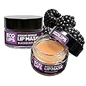 Eco Lips Blackberry Intensive Overnight Lip Mask 2-pack (0.39 oz.)- Repair & Restore Dry, Cracked, Chapped Lips Overnight - 100% USDA Organic Lip Care Beauty & Personal Care Eco Lips