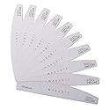 Makartt Nail File: 240/240 Grit Emery Boards for Nails, 10pcs Ultra-Fine Filer Kit for a Shiny Finish Zebra Doubled Sides Washable Manicure Pedicure Beauty & Personal Care Makartt