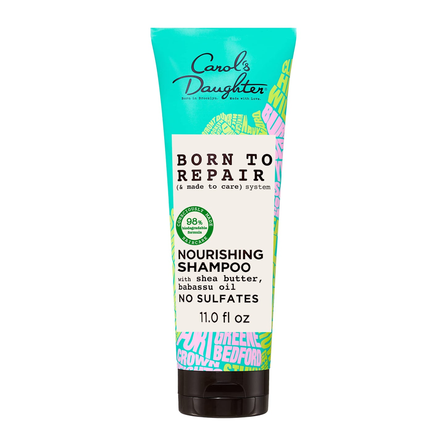 Carol's Daughter Born To Repair Nourishing Shampoo, Sulfate-Free Hair Care for Curly Hair with Shea Butter, 11 Fl Oz Beauty & Personal Care Carol's Daughter