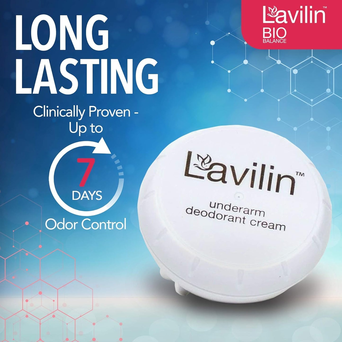 Lavilin Underarm Deodorant Cream - 0.44oz/12.5g Beauty and Personal Care Lavilin