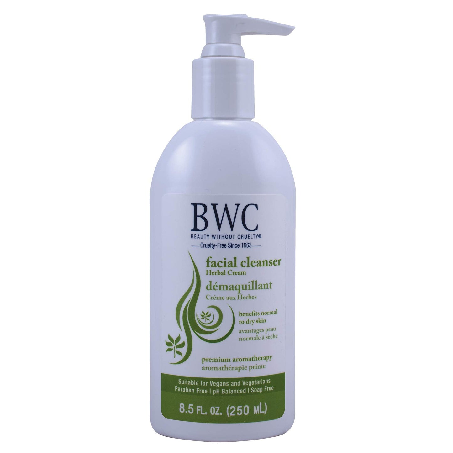 Beauty Without Cruelty Herbal Cream Facial Cleanser, 8.5 Ounces Beauty & Personal Care Beauty Without Cruelty