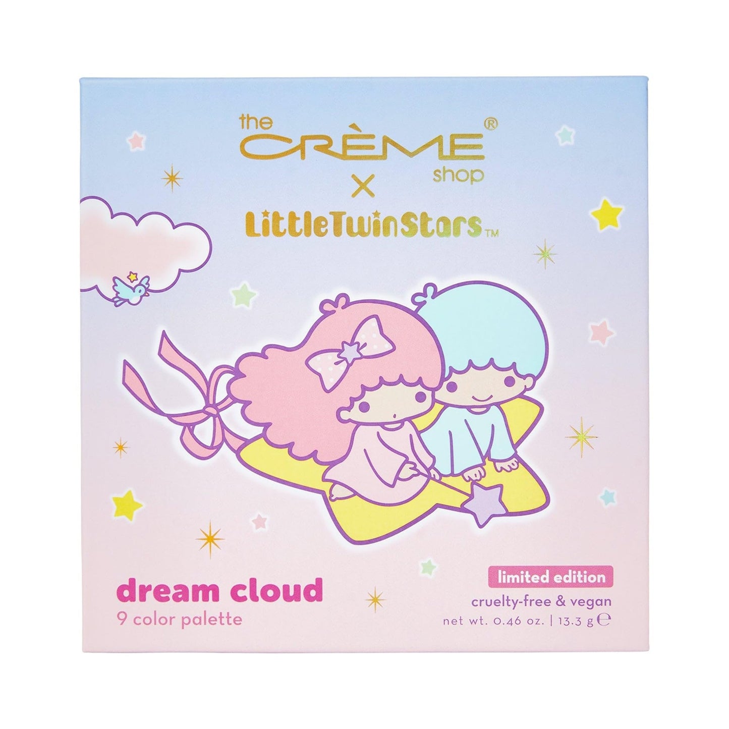 The Crème Shop x Sanrio Little Twin Stars Dream Cloud Eyeshadow Palette: 9 Versatile Pigments Ethereal Mattes to Shimmers Ultra-Rich Pigmentation… Beauty & Personal Care The Crème Shop