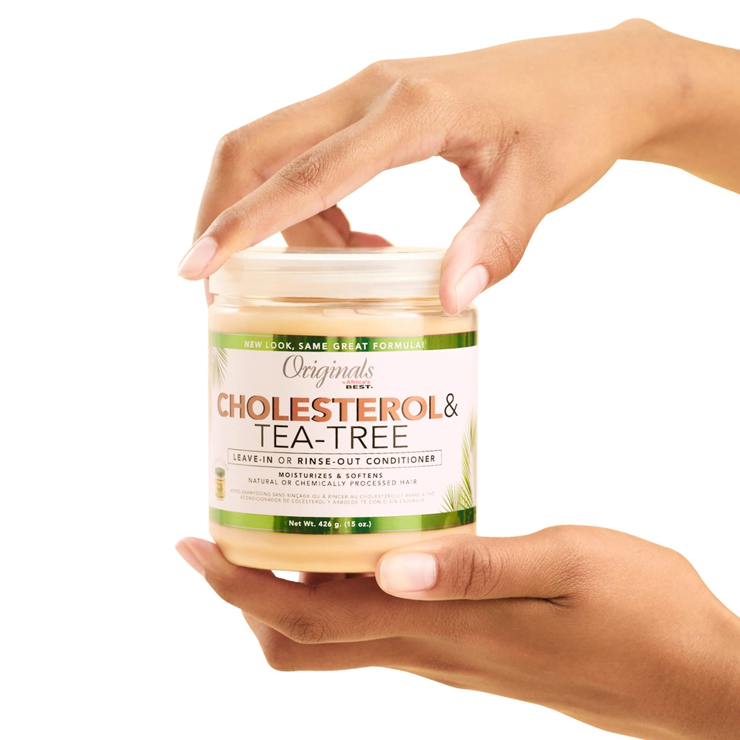 Originals by Africa's Best Cholesterol Tea Tree Oil, Rinse-Out Plus Leave in Conditioner, Repair and Revitalize Damaged, Dry, Overprocessed Hair, 15 Beauty & Personal Care Originals by Africa's Best
