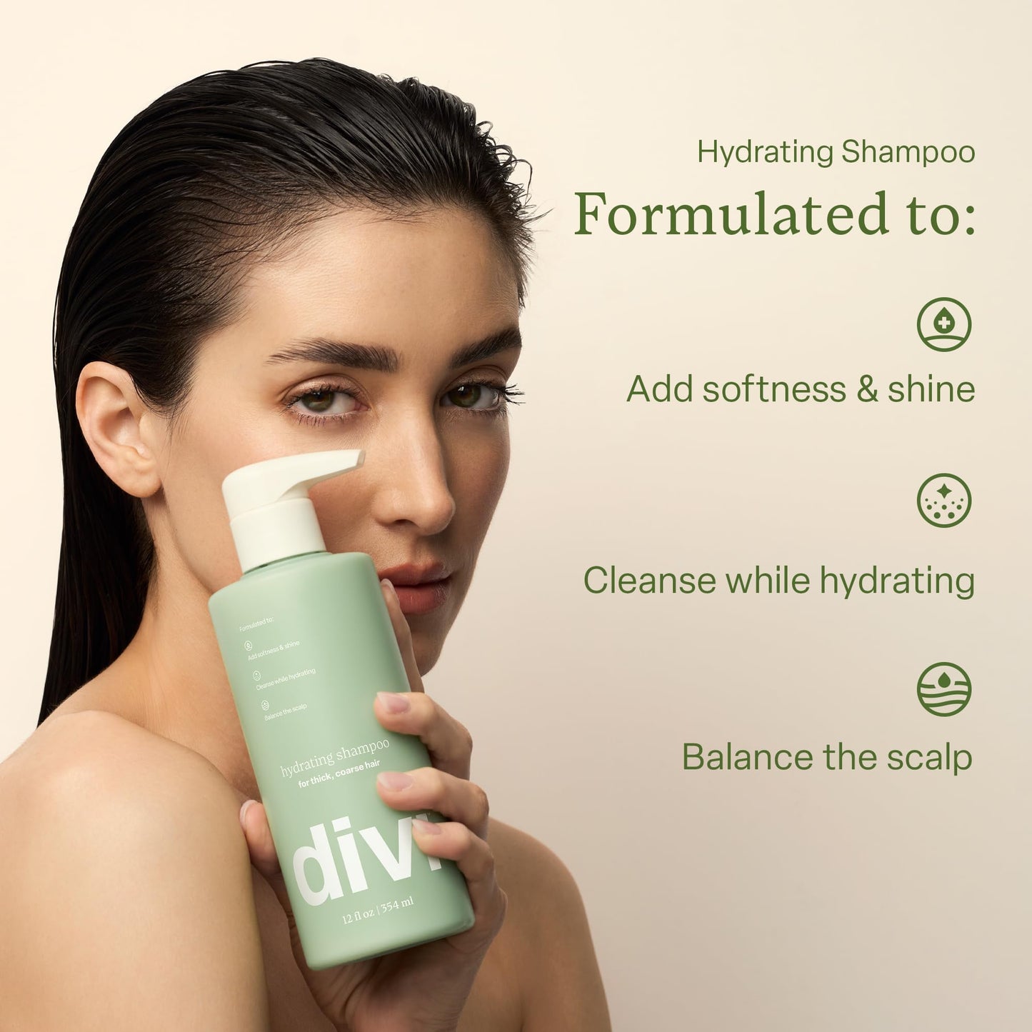 Divi Hydrating Shampoo and Conditioner Set for Women and Men - Gently Cleanses, Removes Scalp Buildup, Hydrates, and Nourishes Hair, Strengthens All Beauty & Personal Care Divi
