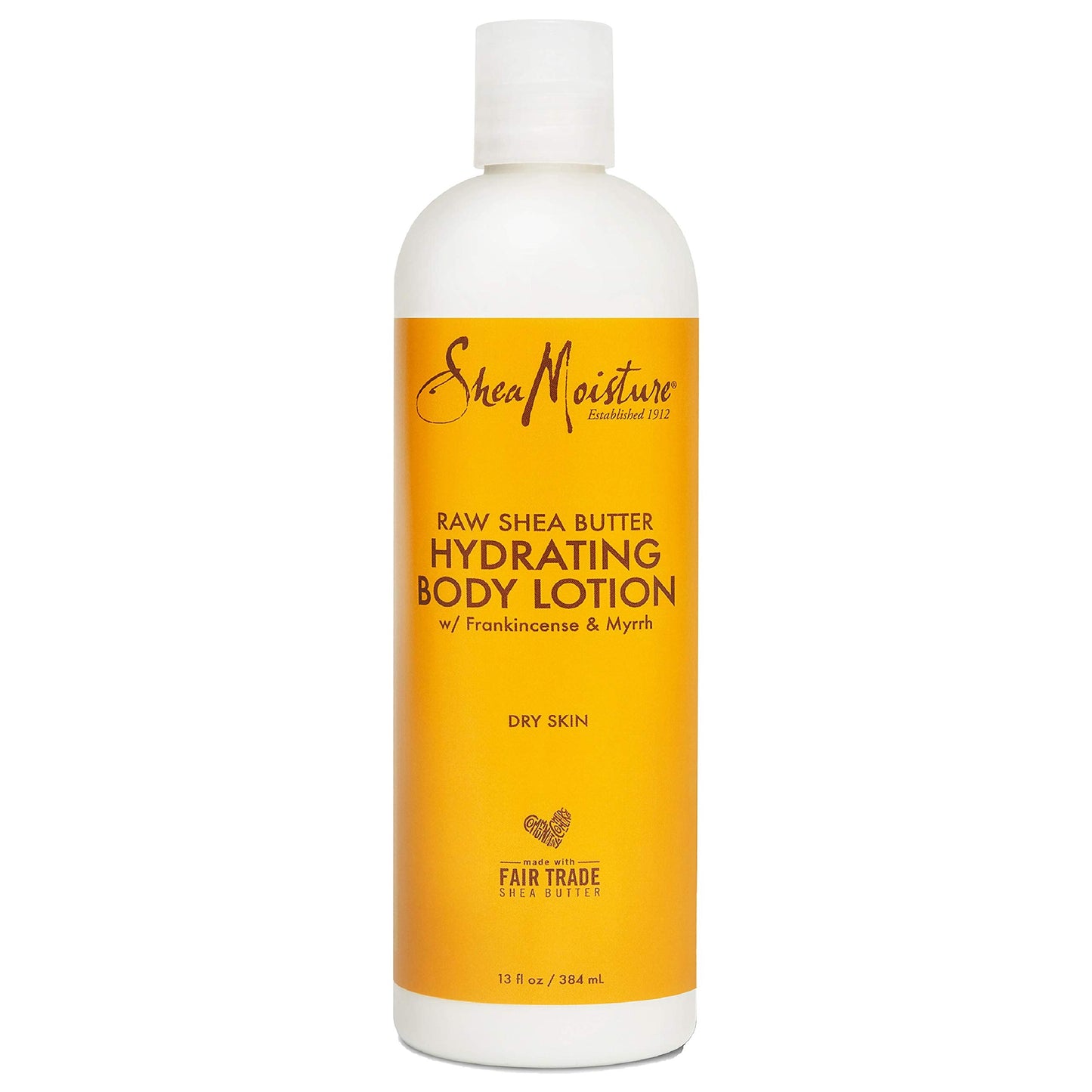 Sheamoisture Hydrating Body Lotion for Dry Skin Raw Shea Butter Paraben Free Lotion 13 oz Beauty & Personal Care SheaMoisture