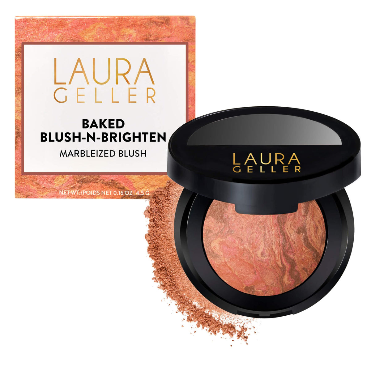 LAURA GELLER Baked Blush-n-Brighten Powder Blush - Beachy Horizon