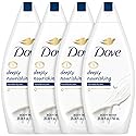 Dove Body Wash 4-Pack - Deeply Nourishing for Softer, Smoother Skin, 25.4 Oz Ea Beauty & Personal Care Dove