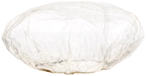 Medline Shower Caps, Single-Use Clear Plastic, Elastic Band, One Size Fits Most, Case of 500 Beauty & Personal Care Medline