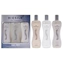 Biosilk Hair Therapy 12Oz Biosilk Therapy Shampoo, 12Oz Biosilk Therapy Conditioner, 12Oz Biosilk Therapy Serum Beauty & Personal Care BioSilk