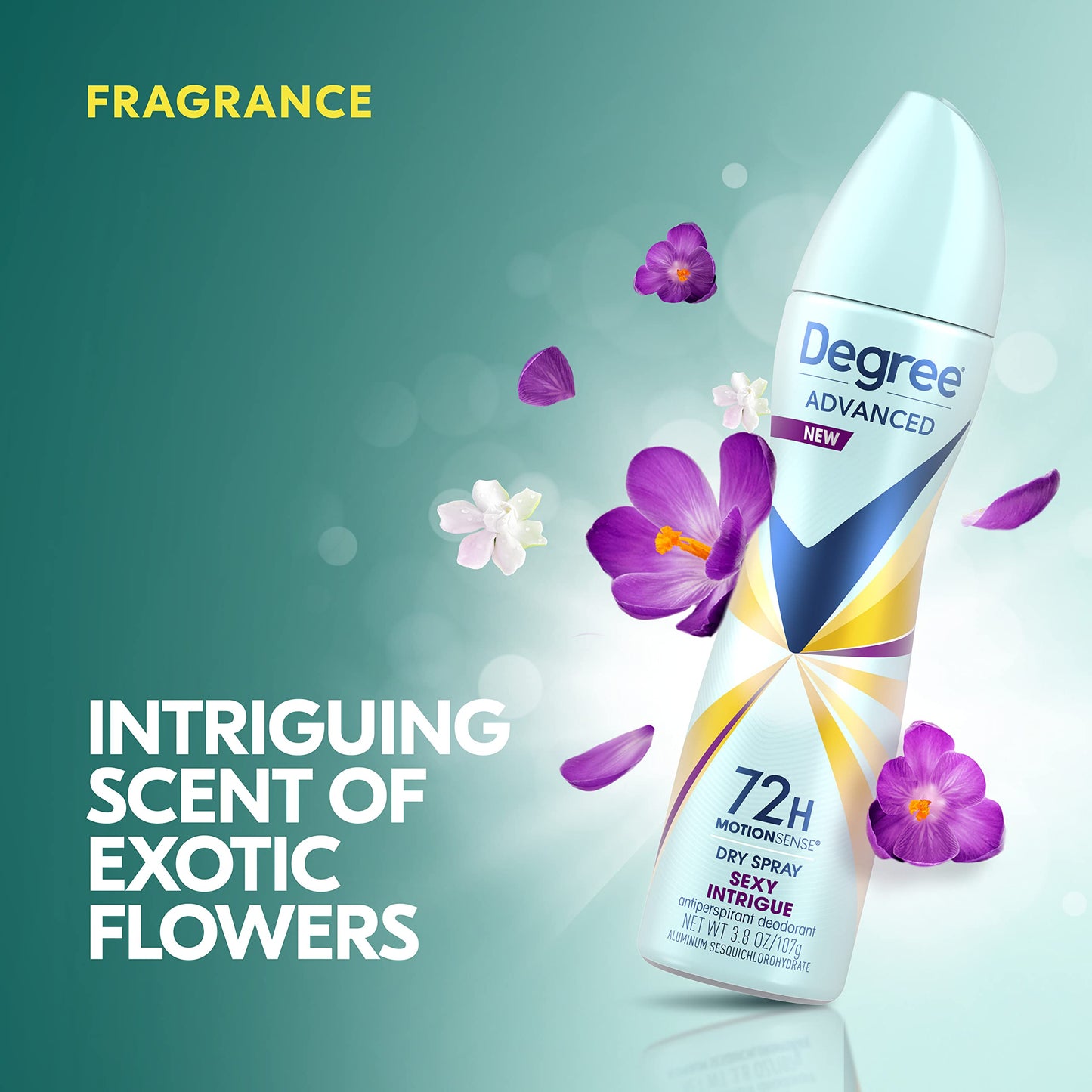 Degree MotionSense Dry Spray Antiperspirant, Sexy Intrigue 3.8 oz (Pack of 2) Beauty and Personal Care Degree