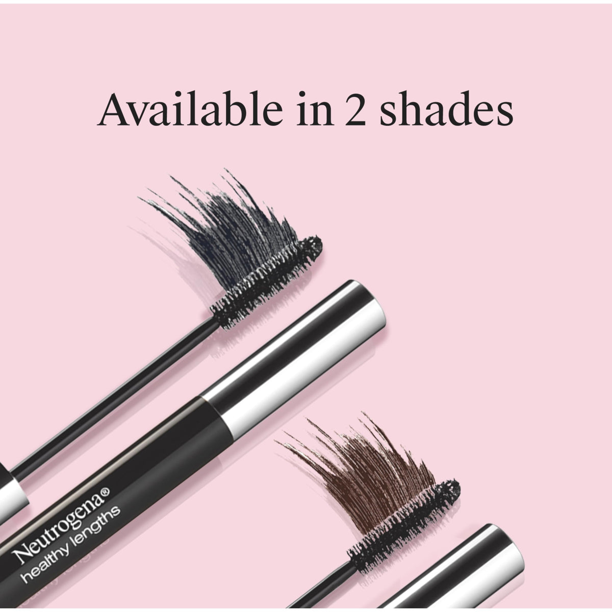 Neutrogena Healthy Lengths Mascara for Stronger, Longer Lashes, Clump-Free, Smudge Proof, Flake-Free, Lengthening Mascara with Olive Oil & Vitamin E Beauty & Personal Care Neutrogena