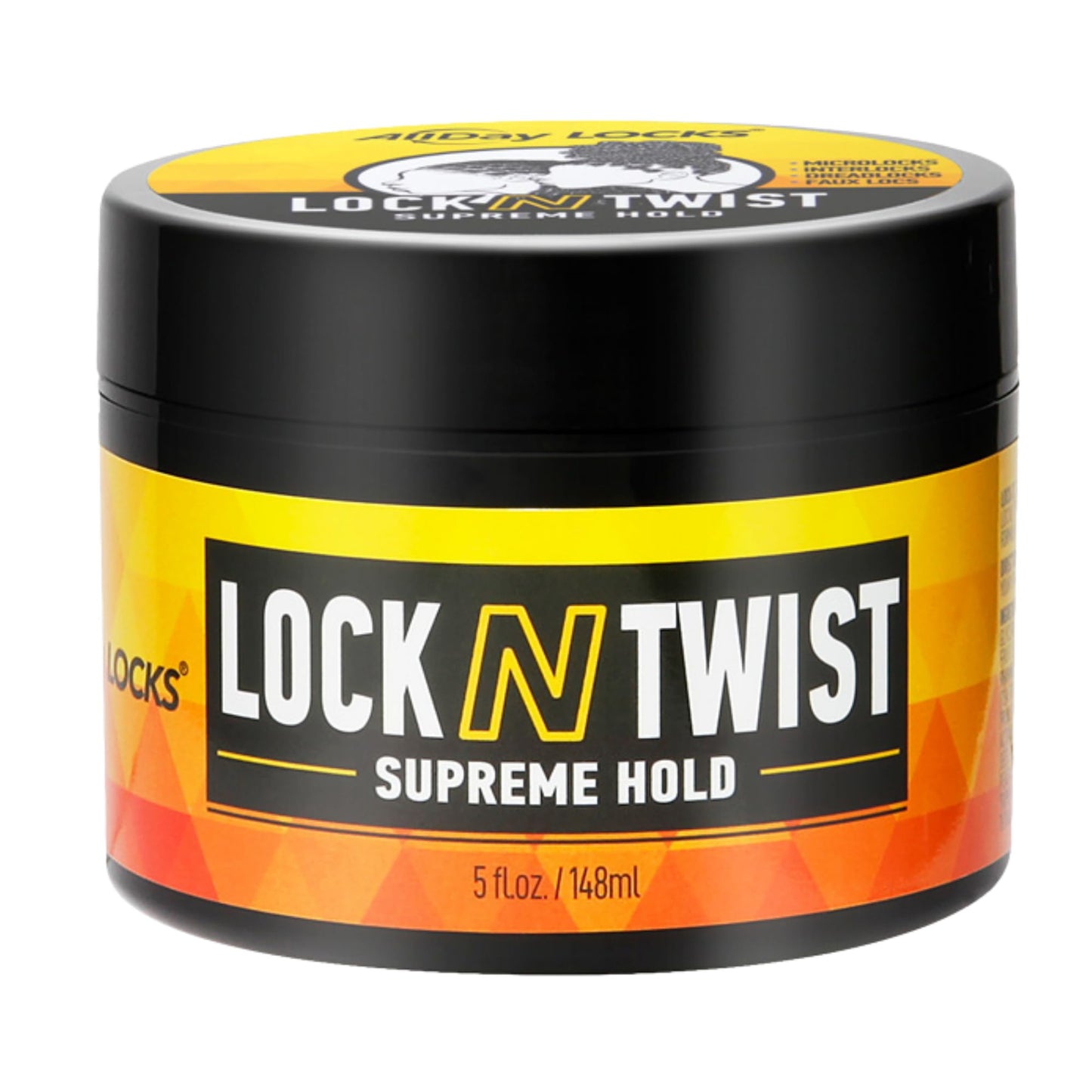 AllDay Locks Lock N Twist (5 oz) | Supreme Hold, No Frizz or Flaking | Hydrating, Nourishing Locking Gel | Grape & Avocado-Infused | Lock & Twist Beauty & Personal Care AllDay Locks