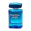 Perry Ellis Aqua Eau De Toilette Spray for Men - Mens Cologne, Long Lasting Perfume, EDT, Fragrance with Notes of Bergamot, Wood Notes & Musk - 3.4 fl Beauty & Personal Care Perry Ellis