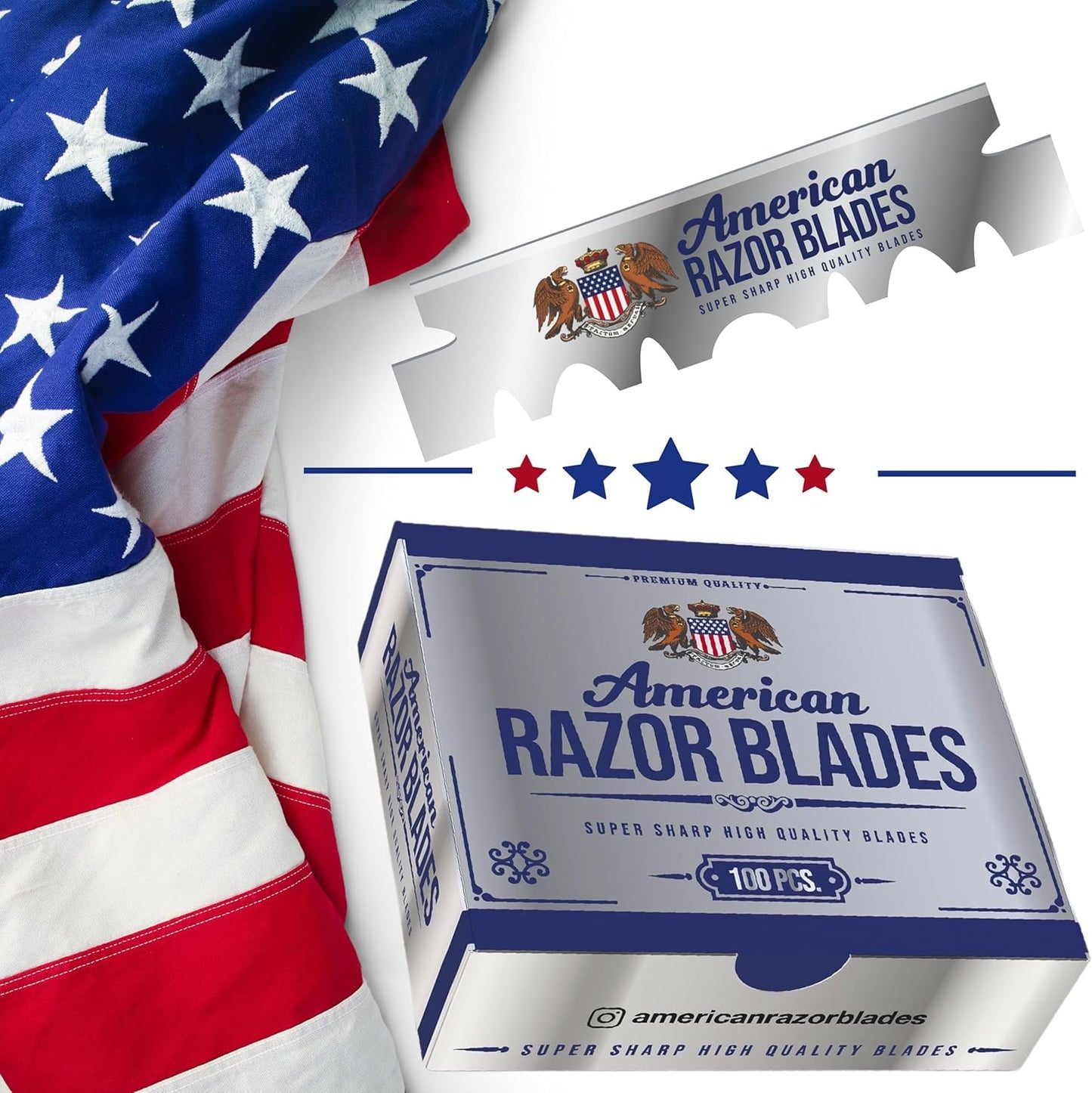 American Razor Blades from The Shave Factory - Single Edge Razor Blades (3) Beauty and Personal Care the shave factory