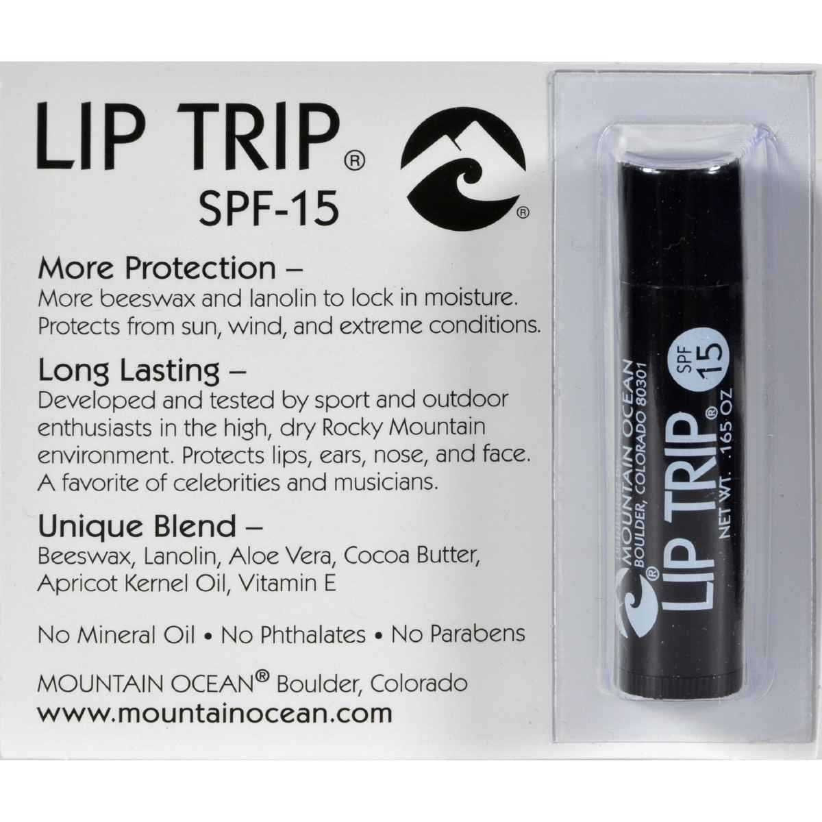 Mountain Ocean Lip Trip - 0.165 oz, (Case of 12) Beauty & Personal Care Mountain Ocean