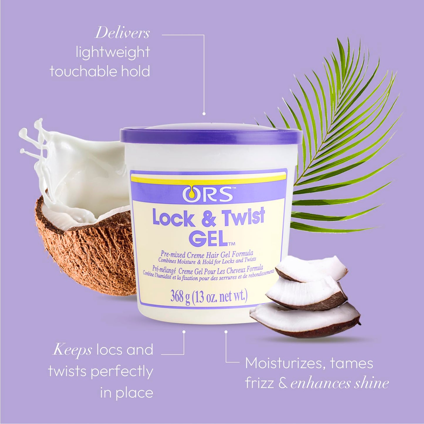 ORS Lock and Twist Gel 13 Ounce (Pack of 1) Beauty & Personal Care ORS