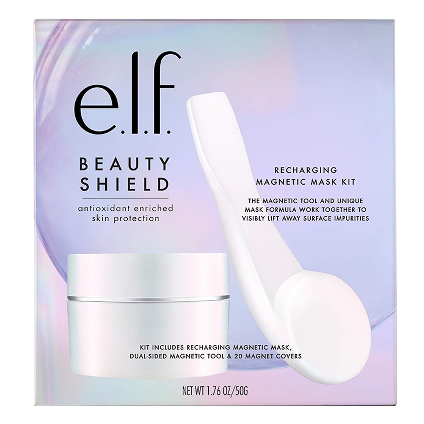 e.l.f. Recharging Magnetic Mask Kit, Helps to Remove Impurities & Imperfections, Clean & Soft Feel, Ultra Nourishing Formula Beauty & Personal Care e.l.f.