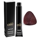Cree Professional 5.62 - Irisee Light Red Brown Permanent Hair Color - Long Lasting, Rich Vibrant - Gray Coverage 100ml - 3.4 fl.oz. Beauty & Personal Care Créé