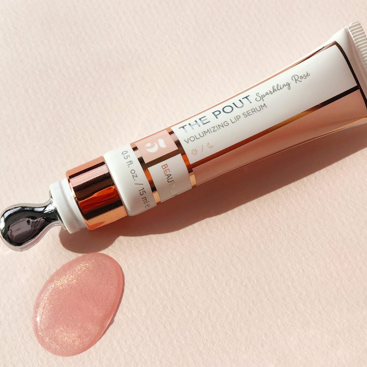 BeautyBio The Pout Volumizing & Hydrating Lip Serum - Sparkling Rosé Beauty and Personal Care beautybio