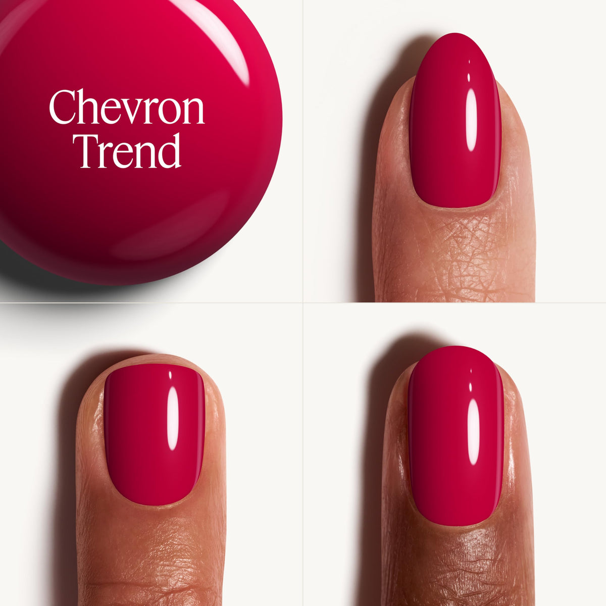 essie Gel Couture Nail Polish, Long-Lasting Deep Magenta Nail Polish, Vegan, Chevron Trend, 0.46 fl oz