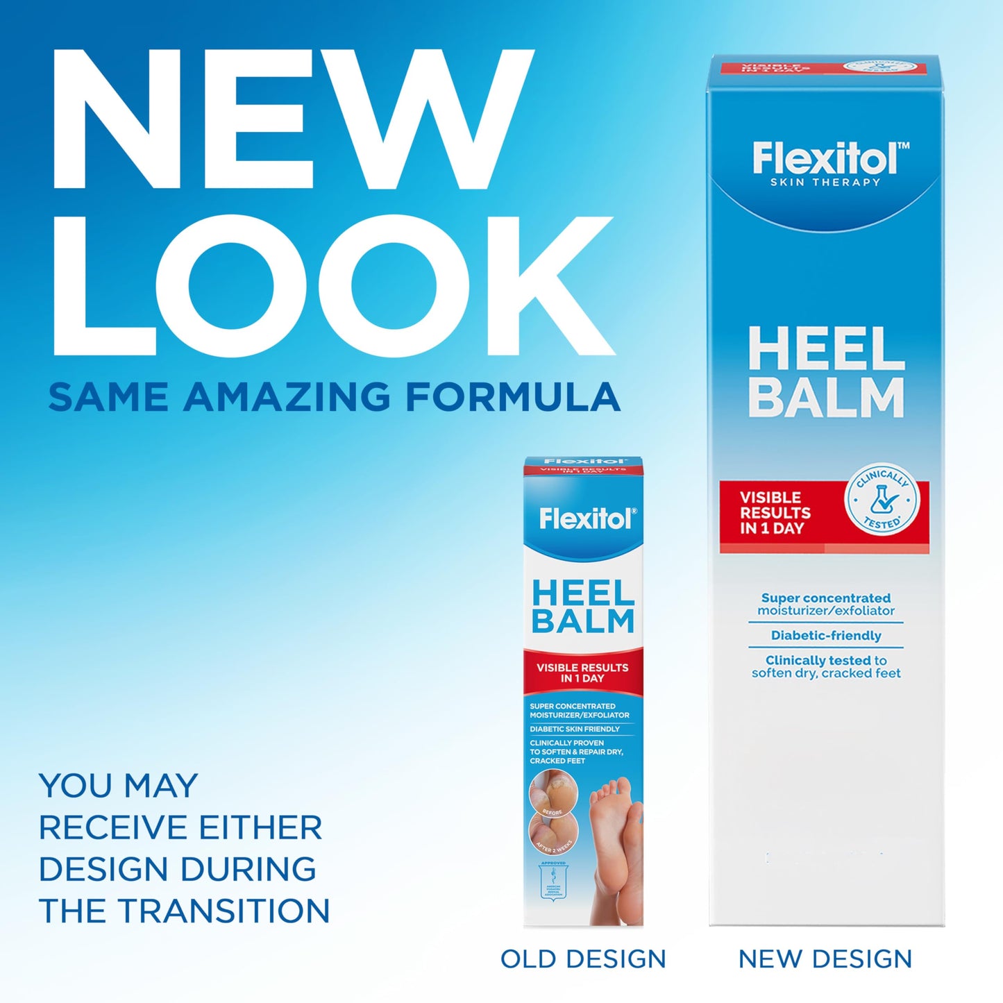 Flexitol Heel Balm, Rich Moisturizing & Exfoliating Foot Cream, Original Version, 4 Oz Beauty & Personal Care Flexitol