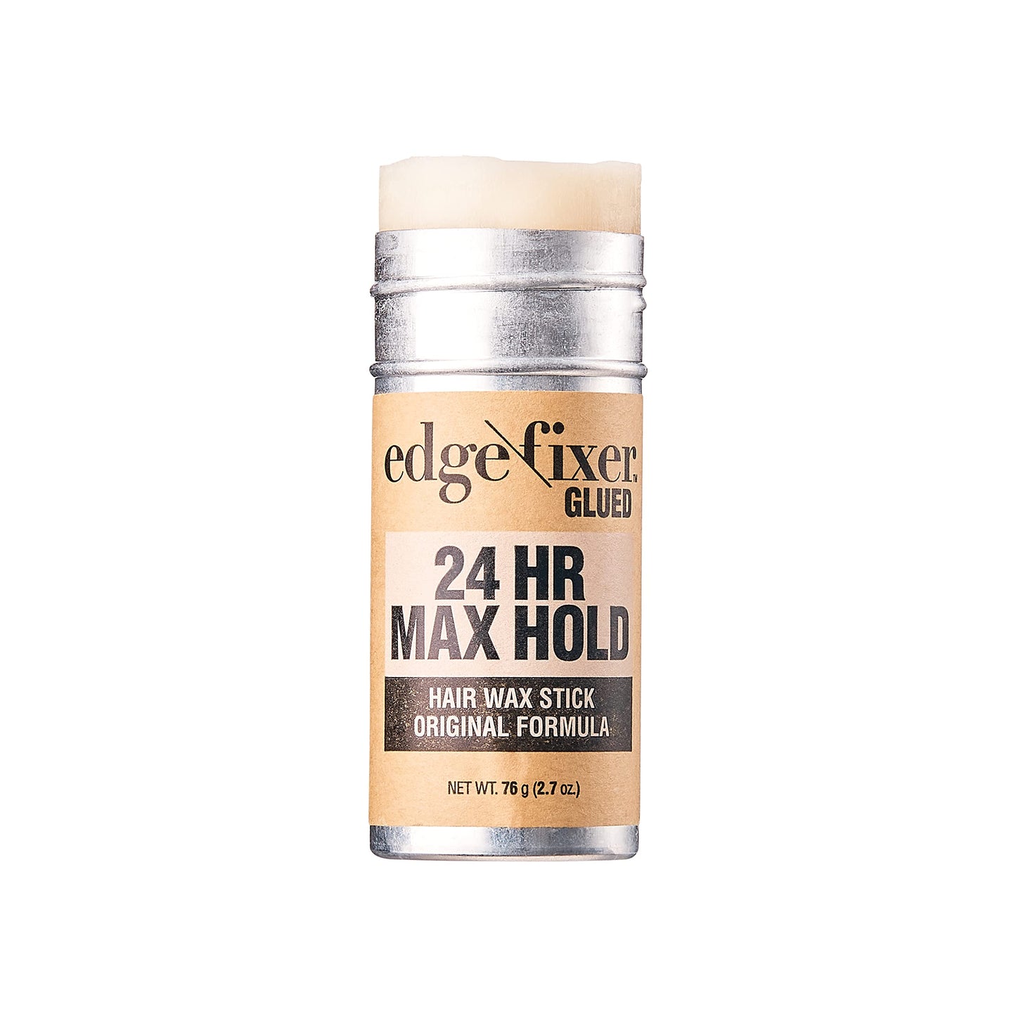 Red by Kiss Hair Wax Stick 24HR Max Hold Edge Fixer Edge Control Pomade Non-Sticky, Non-Oily Flake Free Hair Styling Wax 2.7 oz. (Unscented) Beauty & Personal Care Red by Kiss