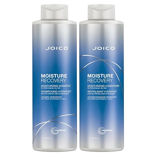 Joico Moisture Recovery Moisturizing Shampoo & Conditioner Set | Replenish Loss Moisture | For Thick & Coarse & Dry Hair Beauty & Personal Care Joico