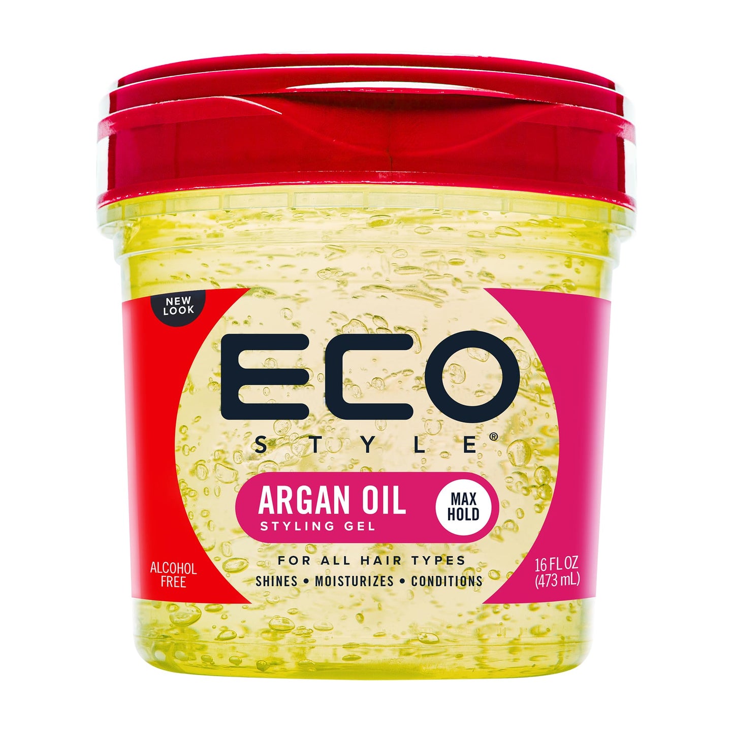 Ecoco Eco Style Gel - Argan Oil - 100% Pure Olive Oil - Promotes Healthy Hair - Nourishes And Repairs Hair - Long-Lasting Shine - 10/10 Maximum Hold Beauty & Personal Care Eco Style