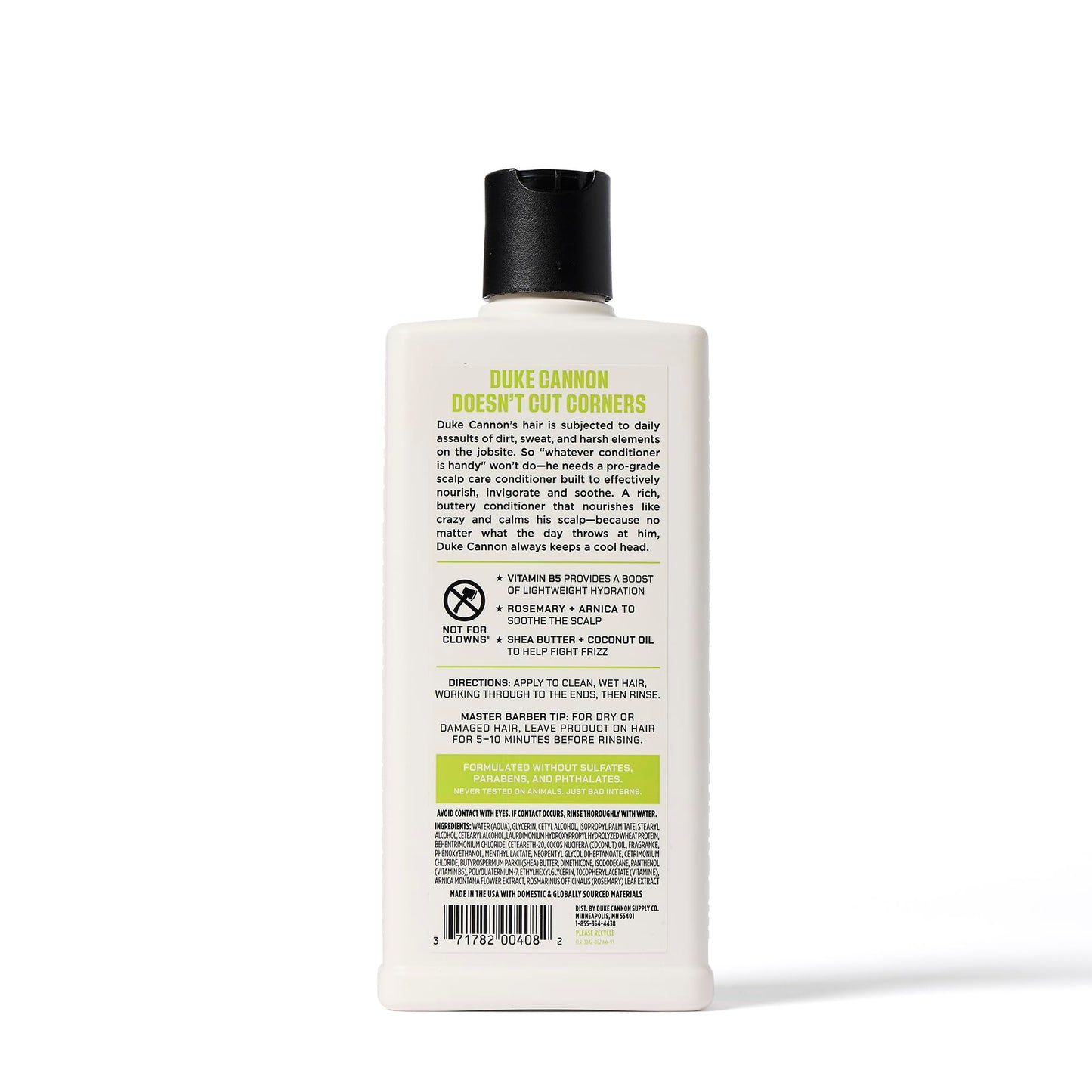 Duke Cannon Superior Grade Scalp Care Shampoo & Conditioner Bundle, 2-Pack, 14 oz Each - Deep Cleansing, Scalp Soothing, Sulfate-Free, Moisturizing Beauty & Personal Care Duke Cannon Supply Co.