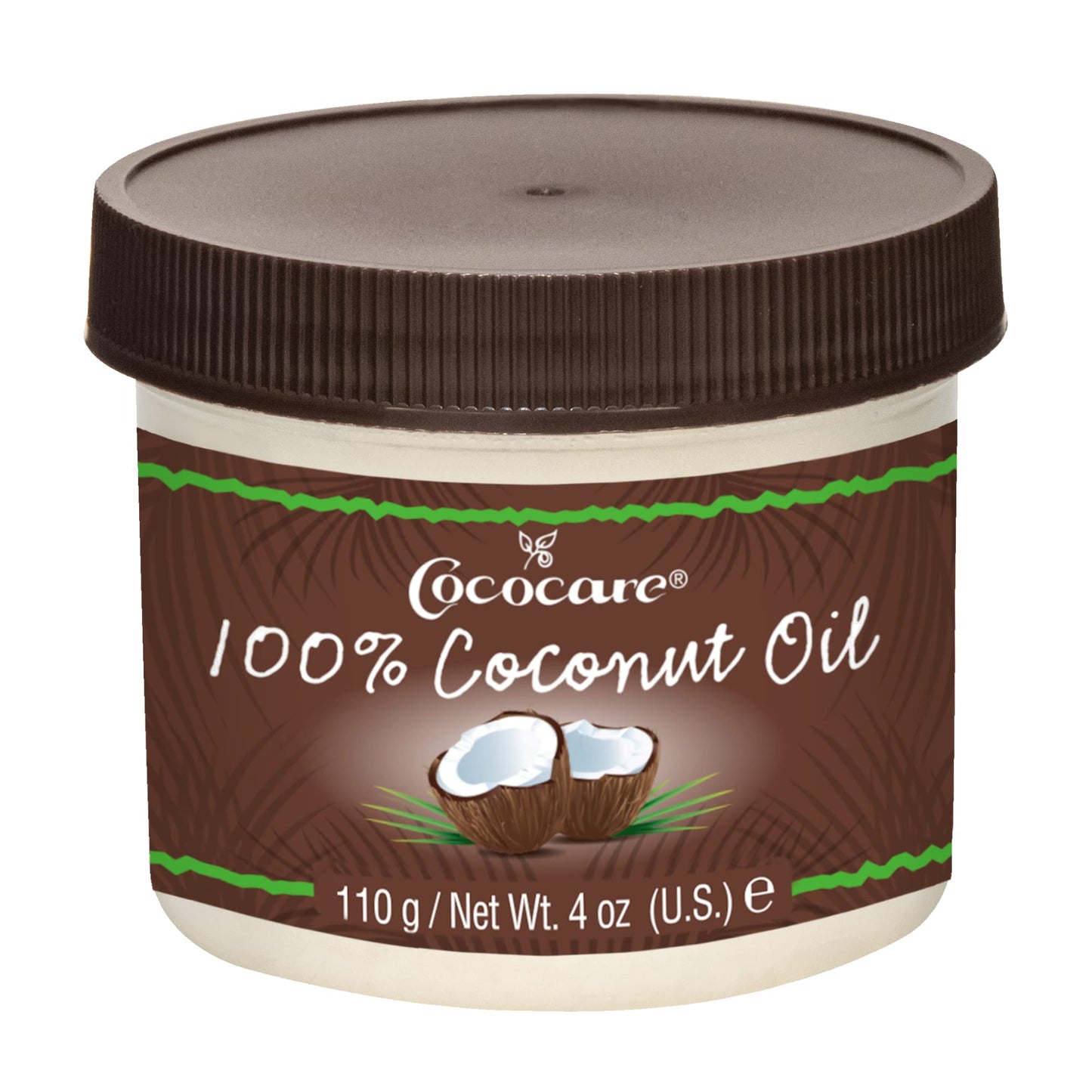 Cococare 100% Pure Coconut Oil for Skin, Hair, Face and Body - Plant-Based Daily Moisture Support, Easy to Scoop or Pour for Everyday Use, Use for Dry Beauty & Personal Care COCOCARE