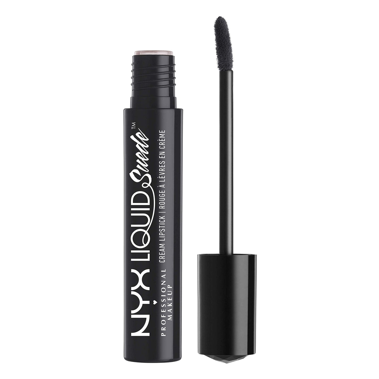 NYX PROFESSIONAL MAKEUP Liquid Suede Cream Lipstick - Alien (Black) Beauty & Personal Care NYX PROFESSIONAL MAKEUP