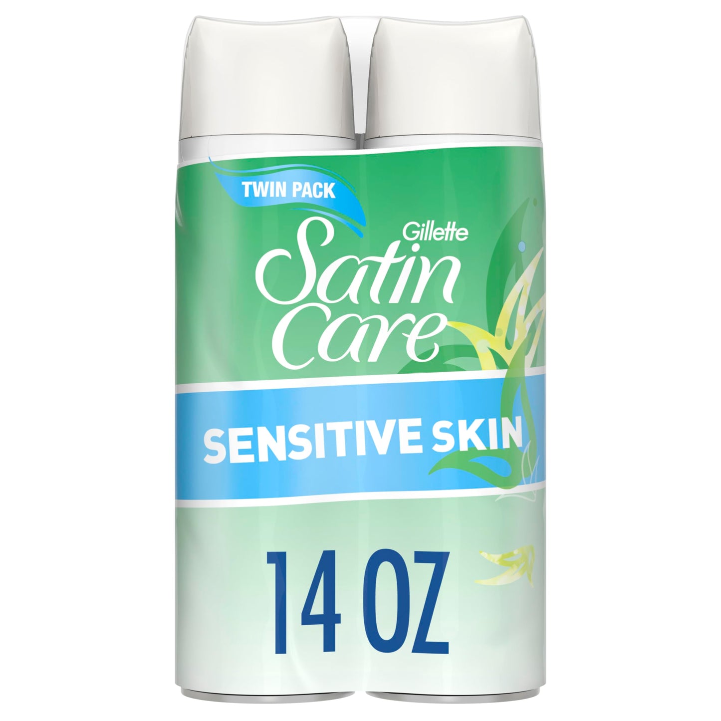 Gillette Venus Satin Care Sensitive Skin Shave Gel for Women, 7 Oz, Pack of 2 Beauty and Personal Care Gillette Venus