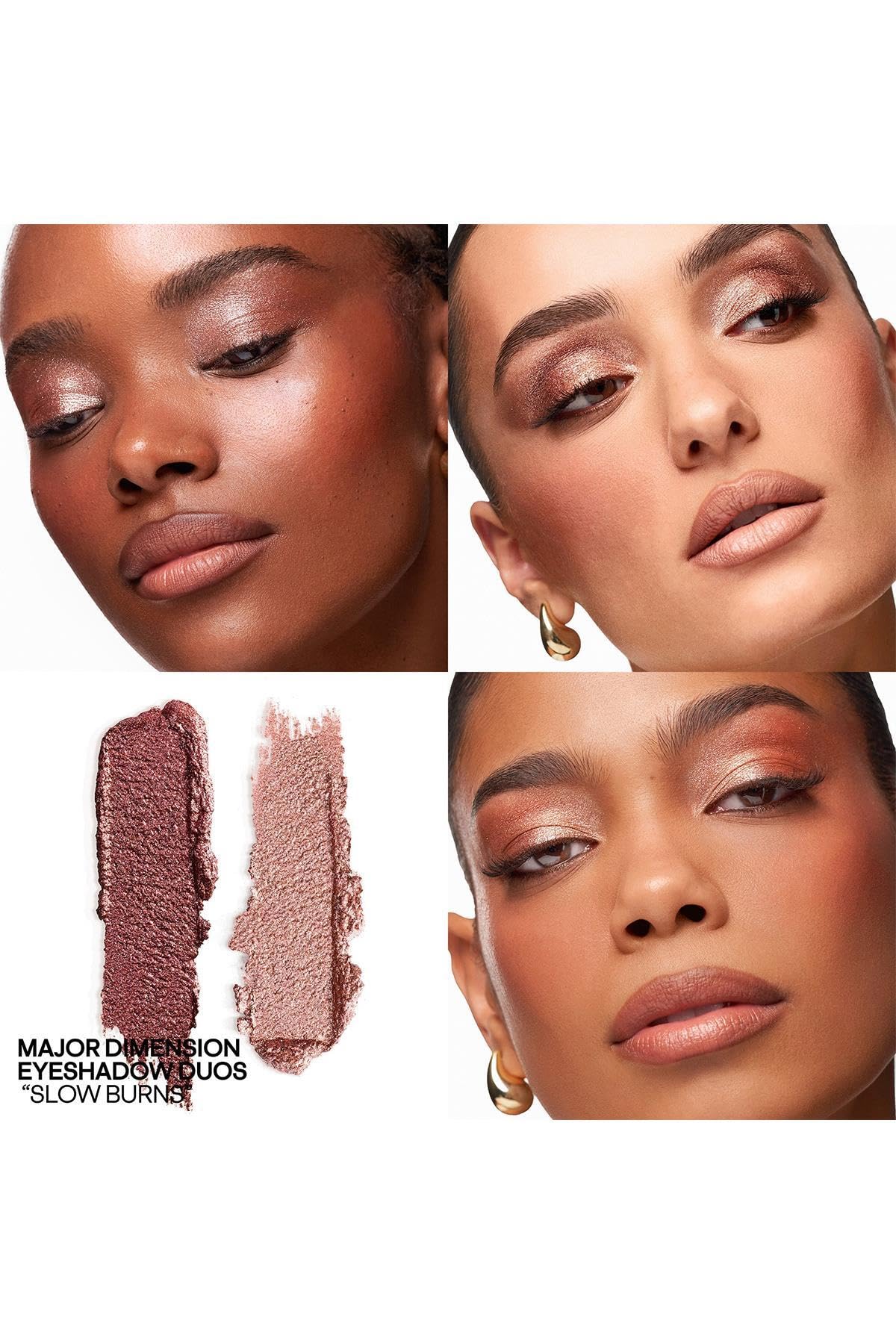 PATRICK TA Major Dimension Eye Illusion Eyeshadow Duo - Slow Burn (0.14 oz / 4 g)