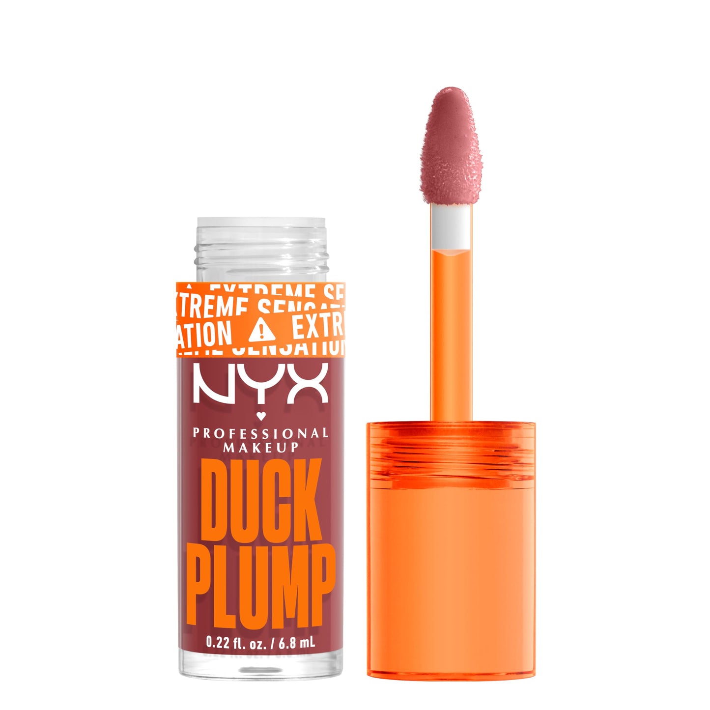 NYX PROFESSIONAL MAKEUP Duck Plump High Pigment Plumping Lip Gloss with Spicy Ginger, Vegan Lip Makeup - Pick Me Pink (Soft Rose Pink) Beauty & Personal Care NYX PROFESSIONAL MAKEUP