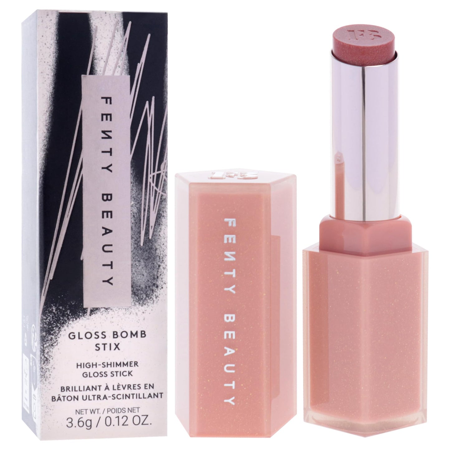 Gloss Bomb Stix Shimmer - 01 Fenty Glow by Fenty Beauty for Women - 0.12 oz Lipstick Beauty & Personal Care FENTY BEAUTY