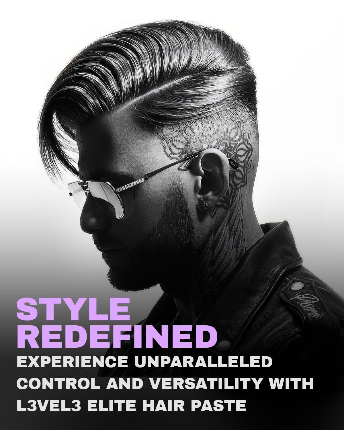 L3 - Level 3 Paste - Long-Lasting Hold - Improves Strength and Volume of Hair - Protects Against Hair Damage - Level Three Men Styling Product (150 Beauty & Personal Care L3