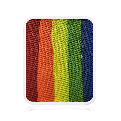 Kraze FX Face Paint Palette Refill - Really Rainbow Face Paint (6 gm) - Hypoallergenic, Non-Toxic, Water Activated Professional Face & Body Painting Beauty & Personal Care Kraze FX
