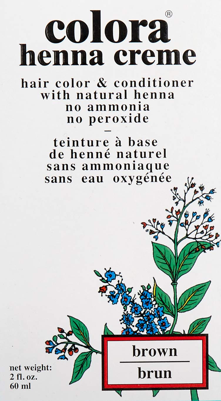Colora Henna Creme Hair Color Brown 2oz (3 Pack) Beauty & Personal Care Colora Henna