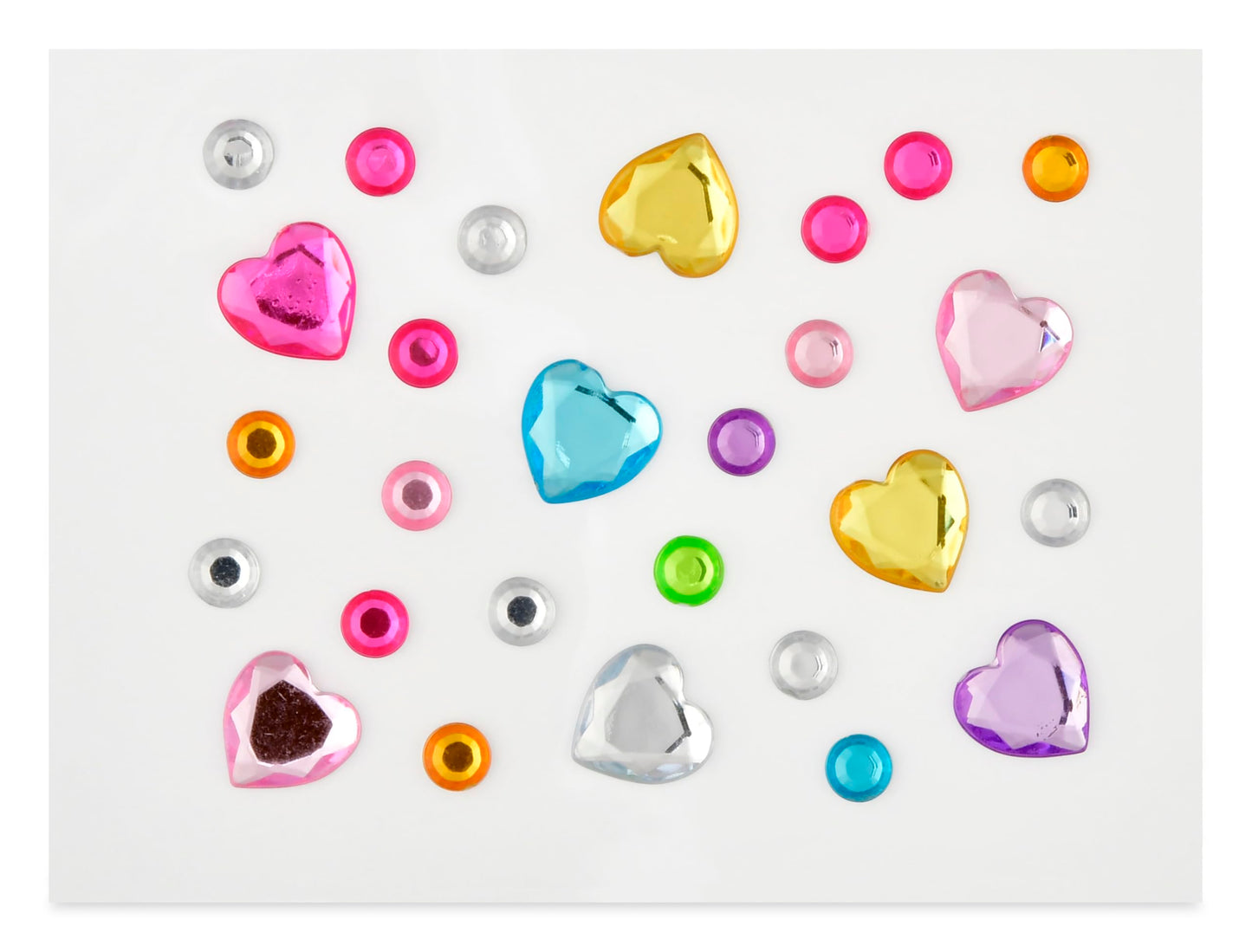 iscream Happy Heart 27 Piece Face and Body Gem Sticker Set Beauty & Personal Care iscream