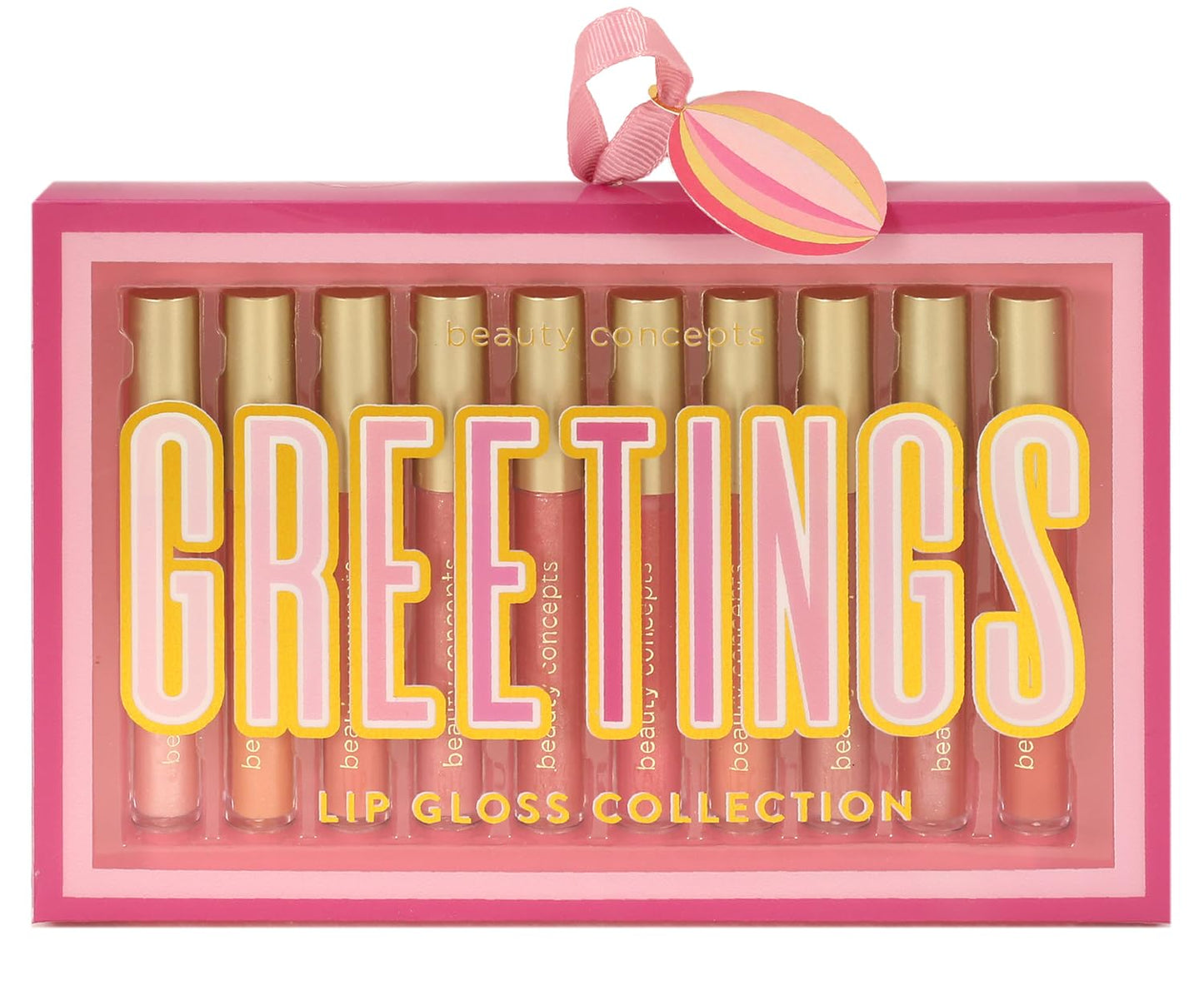 Beauty Concepts Lip Gloss Collection - Shimmering, Glossy Lip Makeup Set for a Radiant Finish, Pink Colors Collection Beauty & Personal Care B.C BEAUTY CONCEPTS