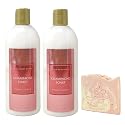 Bath & Body Works Champagne Toast 2 Pack Moisturizing Conditioner Bundle with a Himalayan Salts Springs Sample Soap Beauty & Personal Care Bath & Body Works