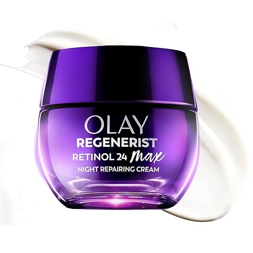 Olay Retinol Night Cream for Women, MAX, Anti-Aging Face Moisturizer, Fragrance-Free, Gift for Women, Non Greasy - Anti-Wrinkle, Hydrating Skin Care Beauty & Personal Care Olay