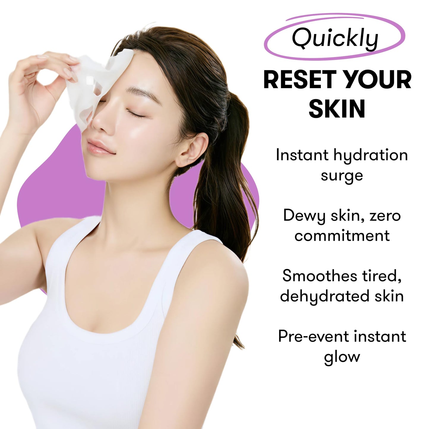Epielle Niacinamide Korean Face Masks 20 Pack - Pore Minimizing Sheet Masks with Bakuchiol for Glowing Skin, Stocking Stuffers for Women K-Beauty Beauty & Personal Care Epielle